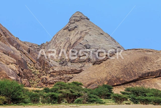 Mountain landscape, Saudi Arabia