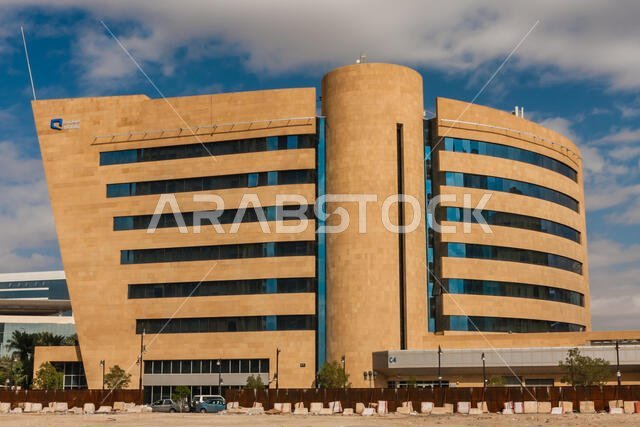 The headquarters of Mobily, a Saudi telecommunication provider, Al Haqbani Building, Riyadh