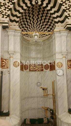 Photo of the Al Madinah, Saudi arabia, September 2016 masjid (mosque) nabawi and pilgrims from all the world at Prophet Mosque or Masjid Nabawi