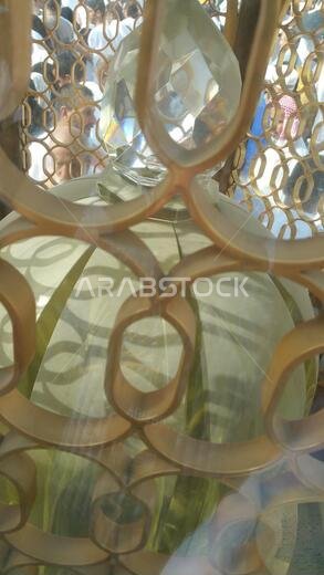Photo odf the Maqam Ibrahim (the station of Ibrahim) , september 2016 in Makkah, Saudi Arabia. Inside the Maqam Ibrahim is a stone block where Ibrahim