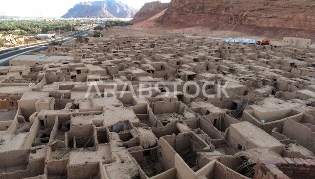 Remains of the ancient city of  Al- ´Ula near Madain Saleh in Saudi Arabia (KSA).