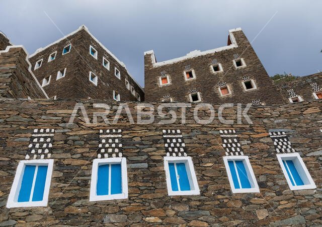Rijal Almaa heritage village, Asir province, Rijal Alma, Saudi Arabia