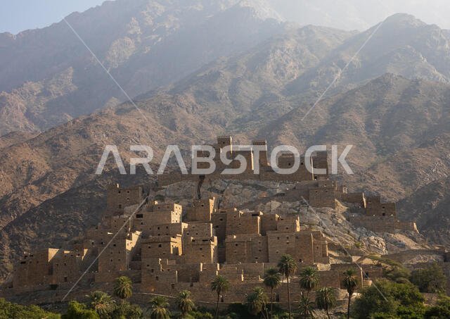 قرية ذي عين للرخام، منطقة الباحة، المخواة، المملكة العربية السعودية