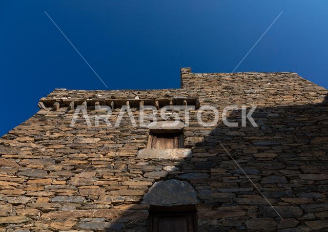 Dhee Ayn marble village, Al-Bahah region, Al Mukhwah, Saudi Arabia