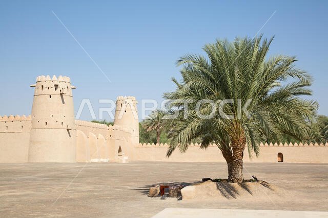 Famous Jahili fort in Al Ain oasis, United Arab Emirates