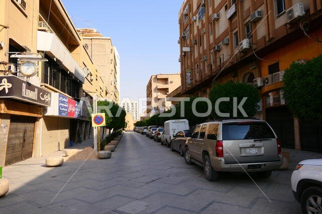 الرياض، المملكة العربية السعودية - 16 ديسمبر 2018: في شوارع البلدة القديمة بالرياض (الديرة)