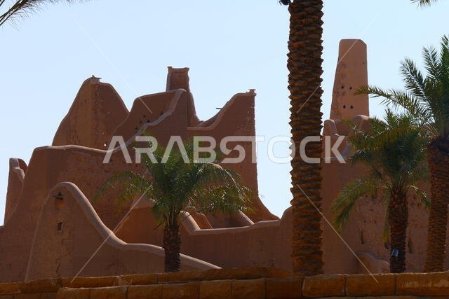 مدينة الدرعية القديمة، موقع تراث عالمي لليونسكو بالقرب من الرياض، المملكة العربية السعودية