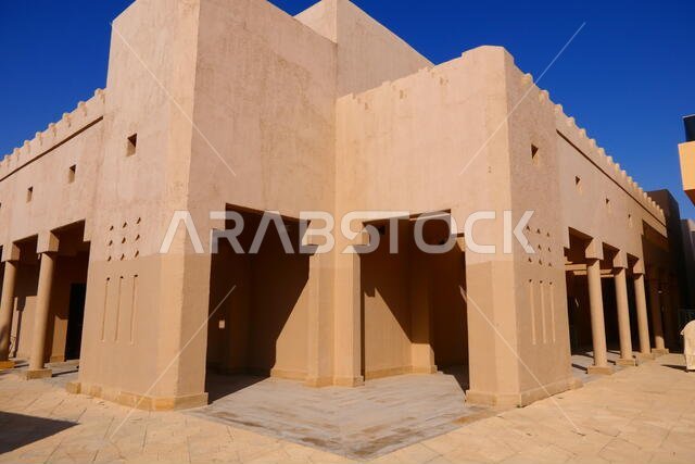 مدينة الدرعية القديمة، موقع تراث عالمي لليونسكو بالقرب من الرياض، المملكة العربية السعودية