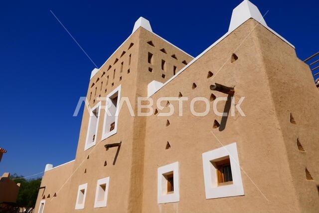 مدينة الدرعية القديمة، موقع تراث عالمي لليونسكو بالقرب من الرياض، المملكة العربية السعودية