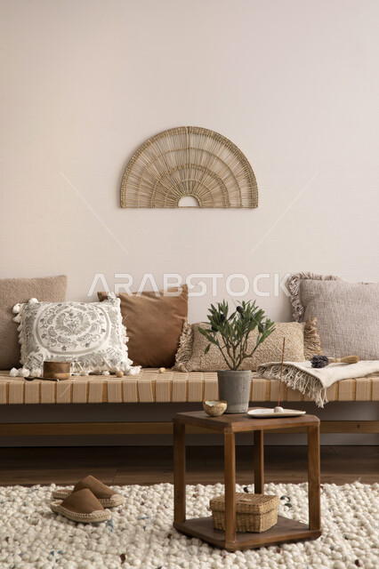 غرفة معيشة بتصاميم عصرية وجذابة، ديكورات رائعة، أثاث منزلي راقي، تصاميم رائعة وجميلة، اثاث خشبي حديث، شقق سكنية راقية