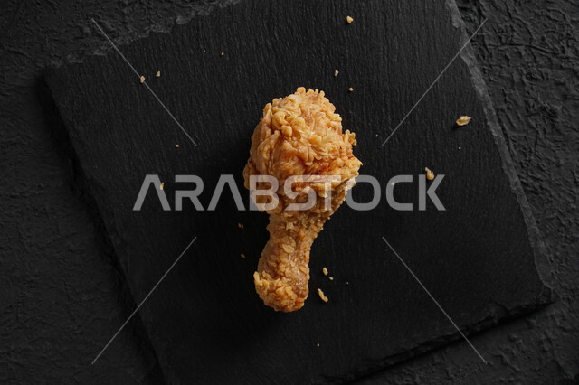 قطع الدجاج المقلي المقرمش، دجاج بروستد الشهي، وجبات سريعه, مأكولات ومطاعم عربية, وجبات غير صحيه