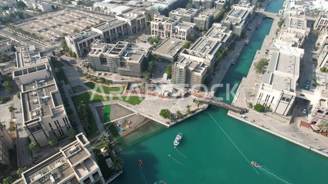 Aerial view of KAUST University in Thuwal, Jeddah, Saudi Arabia, Architecture of King Abdullah University of Science and Technology, King Abdullah University of Science and Technology in Thuwal, Aerial view