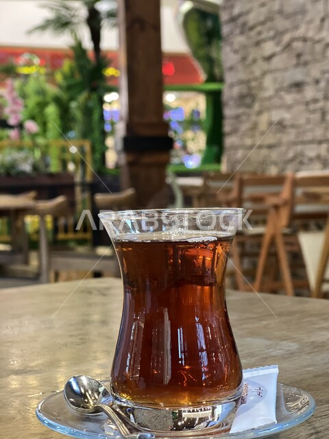 صورة مقربة لكوب الشاي مع السكر، مشروب ساخن لذيذ، مشروبات ساخنة ، كافيهات ومطاعم