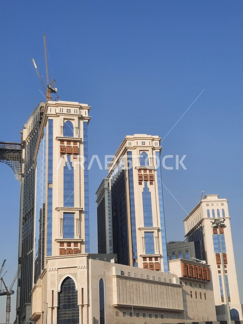 ابراج شركة جبل عمر للتطوير في مكة المكرمة بالمملكة العربية السعودية، الابراج وناطحات السحاب، فنادق ومنتجعات كونراد (كونراد مكة) في قلب المدينة المقدسة، سوق الخليل داخل مجمعات جبل عمر، فندق وأبراج مكة، ابراج مكة هيلتون، السياحة في السعودية