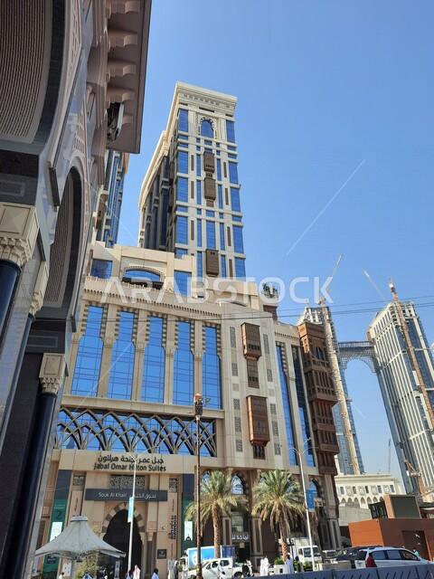 ابراج شركة جبل عمر للتطوير في مكة المكرمة بالمملكة العربية السعودية، الابراج وناطحات السحاب، فنادق ومنتجعات كونراد (كونراد مكة) في قلب المدينة المقدسة، سوق الخليل داخل مجمعات جبل عمر، فندق وأبراج مكة، ابراج مكة هيلتون، السياحة في السعودية