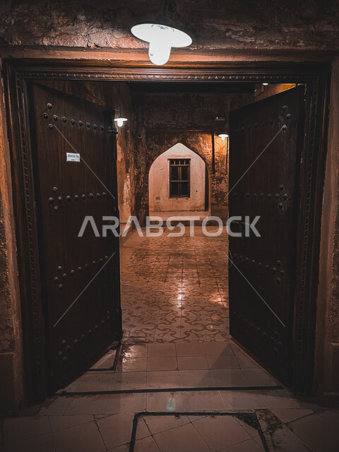 صورة لمباني تراثية ، مباني طينية قديمة ، معالم تاريخية و أثرية قديمة ، معالم سياحية ، مباني تراثية تاريخية قديمة