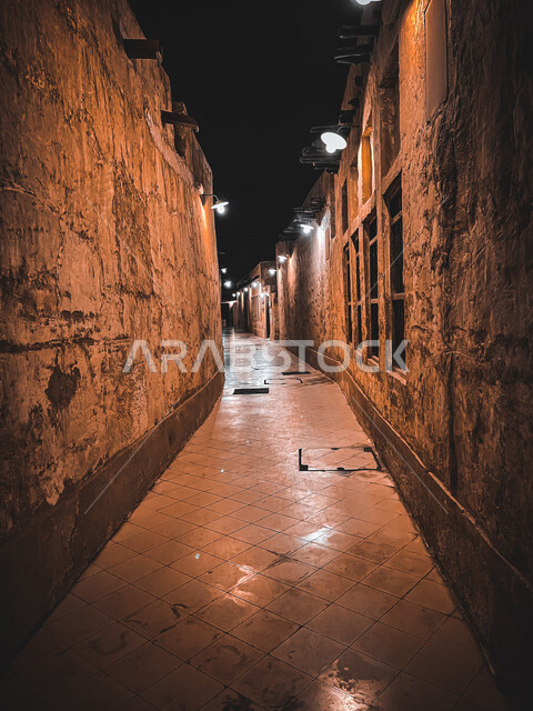 A picture of heritage buildings, old mud buildings, ancient historical and archaeological landmarks, tourist attractions, old historical heritage buildings