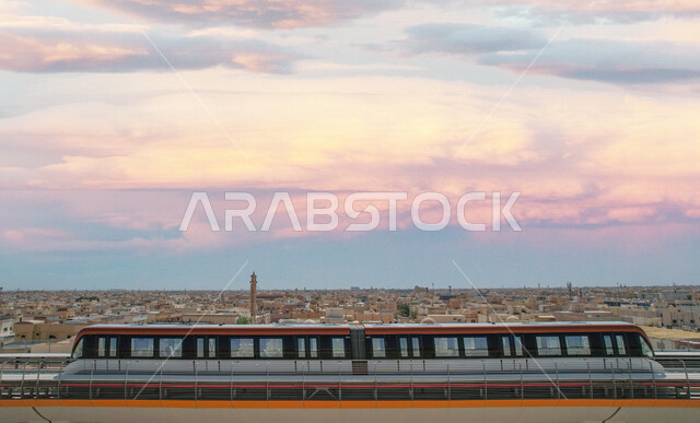 مترو الرياض في المملكة العربية السعودية، شبكة سكة حديد للنقل السريع في الرياض، القطار السريع، وسائل النقل والمواصلات في السعودية، السياحة في السعودية