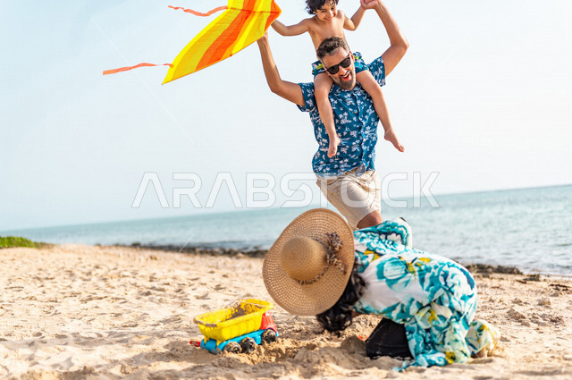 عائلة عربية سعودية خليجيه في رحله صيفيه ممتعه عطله صيفيه أنشطه 
