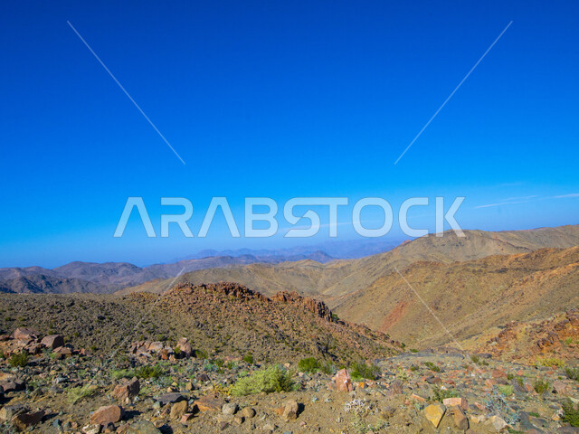 البيئة الجبلية بالمملكة العربية السعودية ، جبال السعودية ، خلفية الطبيعة الجبلية ، الجبال و المرتفعات الجبلية ، الطبيعة الجبلية بالسعودية