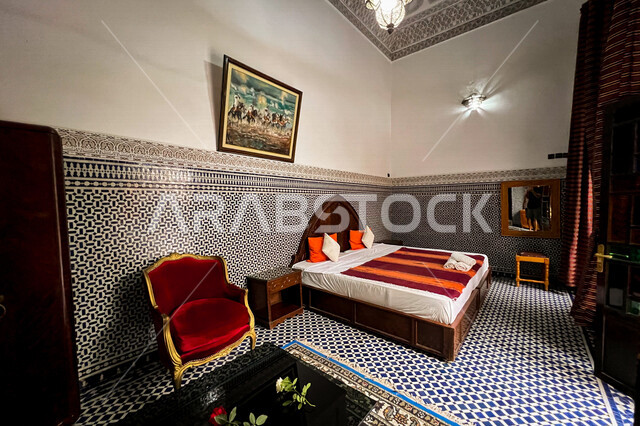 جولة لغرف نوم مغربية ، تصاميم وديكورات داخلية ، إستراحات ، فنادق شعبية ، تصميم معماري هندسي ، شقة داخلية مفروشة ، أثاث منزلي راقي