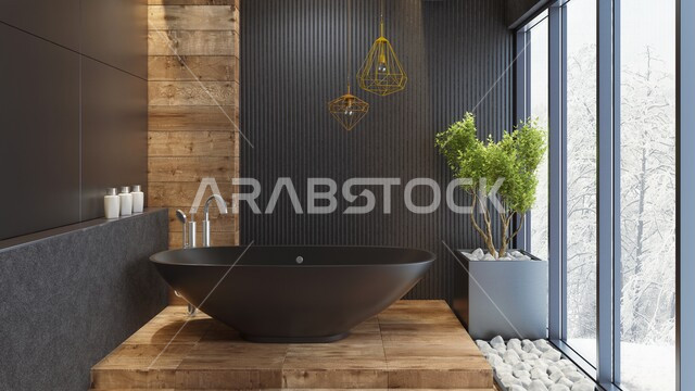 حمام فاخر في أحد الفنادق، تصاميم وديكورات داخلية للحمامات ، دورة مياه رخاميه في أحد المباني السكنيه ، تصميم حمامات حديثة ، فنادق فاخرة ، تصميم معماري هندسي حديث ، الحمام الداخلي الحديث ، حمام حديث في داخل إحدى الفلل الفاخرة