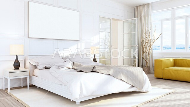 غرفة نوم ، تصاميم عصرية و جذابة ، ديكورات رائعة ، أثاث منزلي راقي ، تصميم ديكور داخلي ، شقق سكنية سياحية ، غرفة فندقية ، أوتيل ، فنادق فاخرة