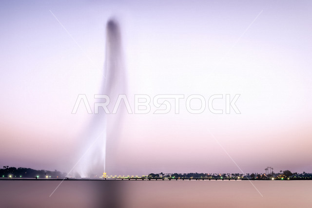 نافورة الملك فهد في البحر الأحمر, نافورة جده, أطول نوافير العالم, منظر رائع لغروب الشمس على البحر الاحمر, معالم سياحيه في جده, السياحه في المملكه العربيه السعوديه