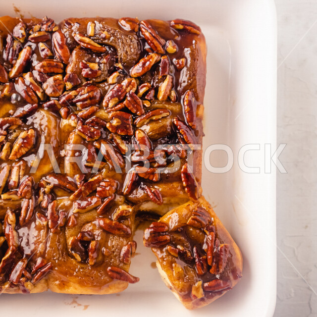 Delicious Sticky Buns, sweets and sugars, candies, pecan candies, pecan brownies, pies and sweets