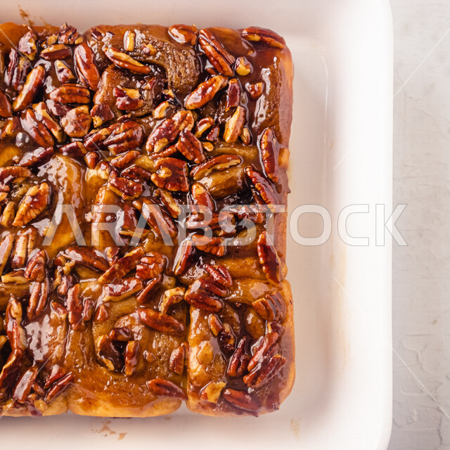 Delicious Sticky Buns, sweets and sugars, candies, pecan candies, pecan brownies, pies and sweets