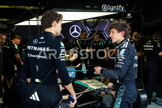 RUSSELL George (gbr), Mercedes AMG F1 Team W16, portrait during the ...