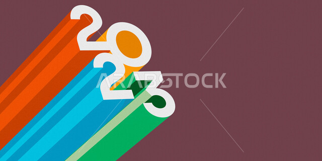 خلفية تصميم سنة 2023، عام جديد، سنة سعيدة، ترقب وانتظار، قالب تصميم غلاف، رأس السنة الجديدة، رأس السنة 2023، أعياد ومناسبات سعيدة، تصميم ثلاثي الابعاد بخلفية ملونة، تصاميم ابداعية