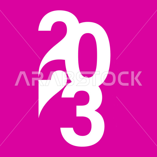 خلفية تصميم سنة 2023، عام جديد، سنة سعيدة، ترقب وانتظار، قالب تصميم غلاف، رأس السنة الجديدة، رأس السنة 2023، أعياد ومناسبات سعيدة، تصميم ثلاثي الابعاد بخلفية ملونة، تصاميم ابداعية