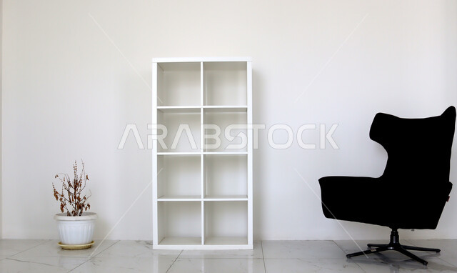 Living room with modern and attractive designs, exquisite decorations, elegant office furniture, wonderful and beautiful designs, modern wooden furniture, elegant apartments