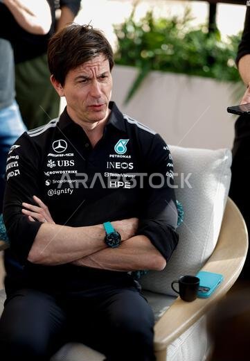WOLFF Toto (aut), Team Principal & CEO of Mercedes AMG F1 Team, with ...