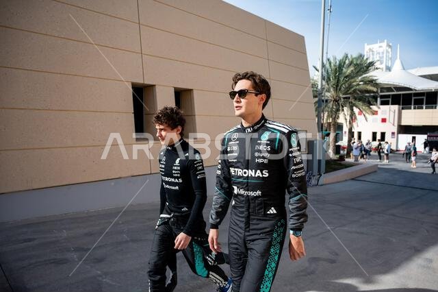 RUSSELL George (gbr), Mercedes AMG F1 Team W16, portrait during the ...