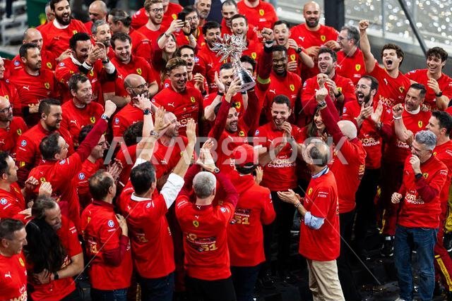 Ferrari AF Corse team World Champions celebrations during the 8 Hours ...