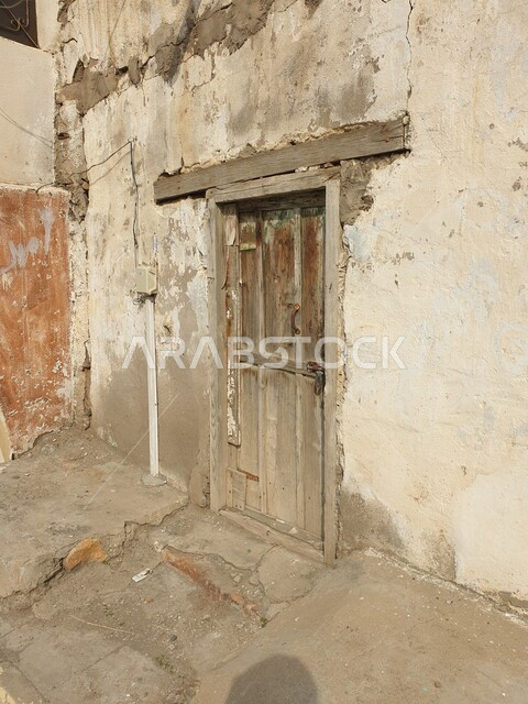 Old heritage buildings in the heritage village of Tabb in Abha in the Kingdom of Saudi Arabia, a picture of one of the old heritage houses, a Saudi village in the Asir region, historical and heritage sites, archaeological landmarks