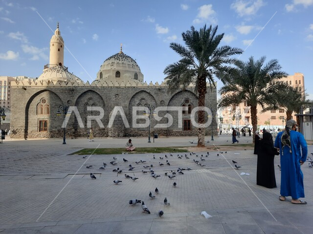 مسجد الغمامة في المدينة المنورة بالمملكة العربية السعودية، الهندسة المعمارية الاسلامية، أماكن إسلامية مقدسة، معالم المدينة المشهورة، معالم دينية إسلامية