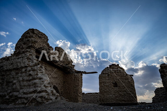 Natural rock formations and formations, historical monuments, desert nature, rocky mountains