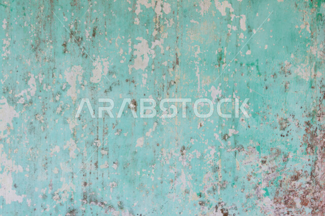 جدار الجص الأزرق ، خلفية جدار الجص ، جبس أزرق