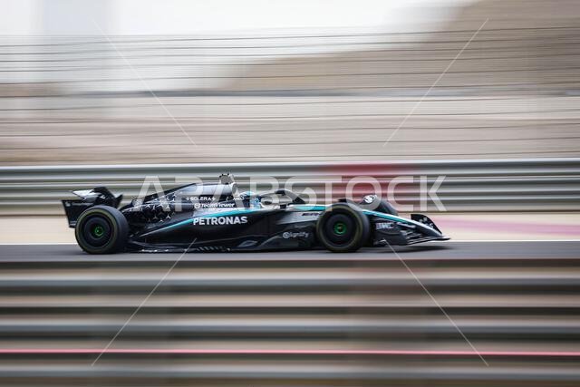63 RUSSELL George (gbr), Mercedes AMG F1 Team W16, action during the ...
