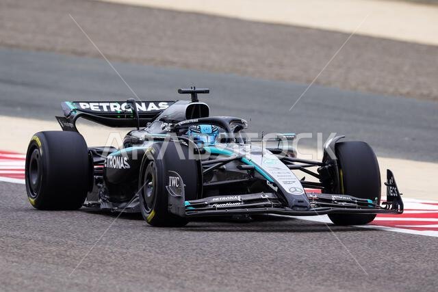 RUSSELL George (gbr), Mercedes AMG F1 Team W16, portrait during the ...