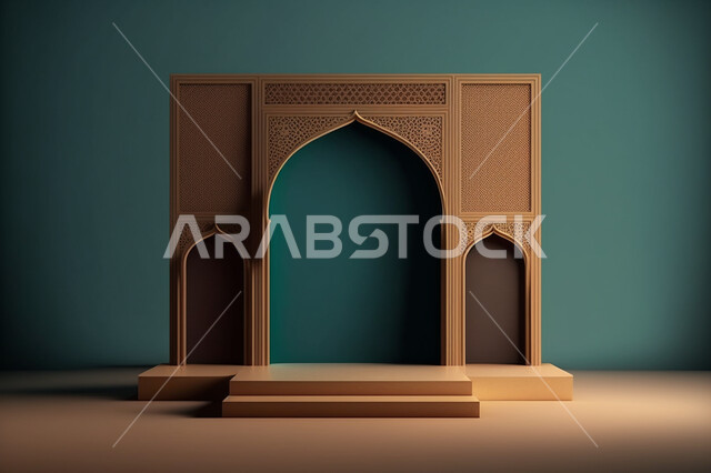 خلفية مجرده لمنصة عرض المنتجات ثلاثية الأبعاد, قاعدة عرض رخاميه, موك اب ثلاثي الابعاد, مجسم لمسرح عرض المنتجات الإعلانيه