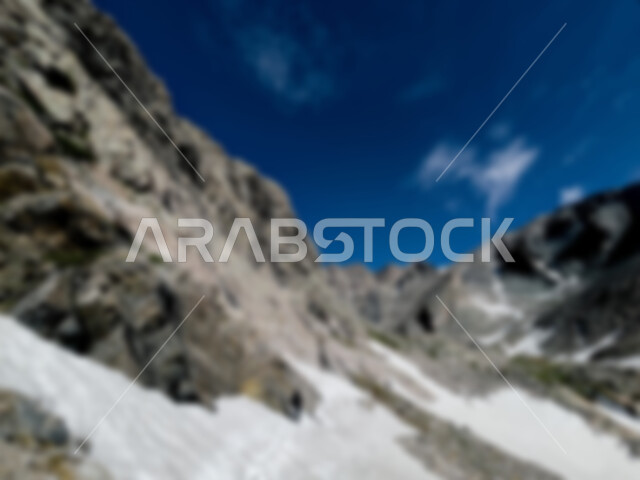 Abstract blurred background of nature concept, abstract blurred background of nature, mountain heights