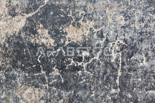 جدار مصنوع من الطوب الاسمنت الرمادي , حائط مموج , قالب طوبي , ورق جدران , خلفية حائط قديم بارز الشكل .