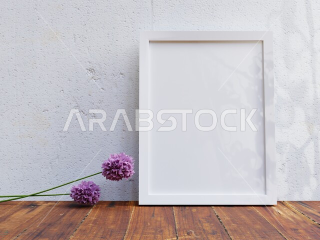 برواز خشبي فارغ، تصميمات وديكورات، ورود الزينة، اطار مستطيل، قالب تصميم، إطارات فارغة، براويز