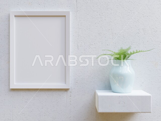 برواز خشبي فارغ بتصميمات ابداعية، مزهريات الزينة، برواز معلق على الجدار، اطار مستطيل، قالب تصميم، إطارات فارغة، براويز