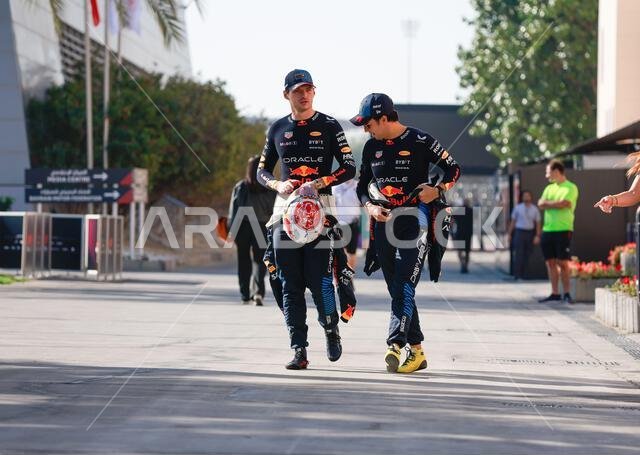 podium PEREZ Sergio (mex), Red Bull Racing RB20, VERSTAPPEN Max (ned ...