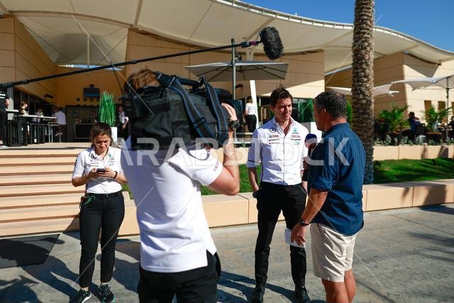 WOLFF Toto (aut), Team Principal & CEO of Mercedes AMG F1 Team, with ...